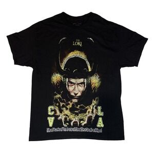 Marvel Loki Graphic Short Sleeve Cotton T-shirt‎ Mens Size Large